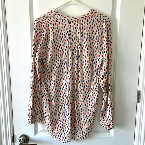 Anthropologie Maeve Patterned Top Sz 8 - Picture 5 of 9